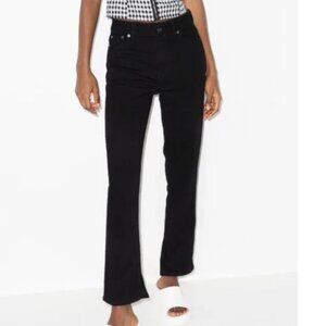 Ganni Straight Leg Black Beksi Jean NWT size 30